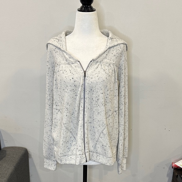 Anthropologie Sweaters - Anthropologie Saturday Sunday Speckled Zip-Up Hoodie
